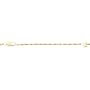 Singapore Chain With Hearts - 14 Karat Yellow Gold (18 Inches In Length.) Chain Is 1.5 MM Wide.