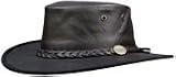 Barmah 1019 Sundowner Roo Australian Kangaroo Leather Hat - Brown or Black