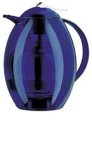Emsa MELODY Isolierkanne 6631094 Quick Tip, 1,0 L transparent blau/chrom