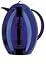 Emsa MELODY Isolierkanne 6631094 Quick Tip, 1,0 L transparent blau/chrom