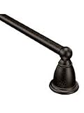 Brantford Oil Rubbed Bronze Towel Bar 24 inch - Moen YB2224ORB