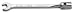 SKT-88912  12 Point SuperKrome Metric Flex Combination Wrench 12mm