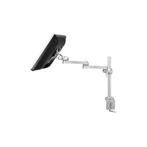 【クリックで詳細表示】水平多関節クランプ固定アーム(銀)