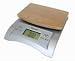 Kitchen & Housewares : Aqua Digital Liquid Measuring Scale (Silver Gray/Natural Wood platform) (7.5