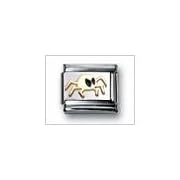 Spider Black Halloween Classic Enamel, Italian Charm by Nomination Charms