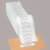 5,000 Compulabel Pin Feed Continuous Dot Matrix Labels, 3-1/2
