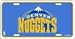 Denver Nuggets License Plate