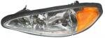 Left Driver Side Headlight Headlamp 99-05 Pontiac Grand Am Grandam 99 00 01 02 03 04 05 1999 2000 2001 2002 2003 2004 2005 Head Light Lamp Lights Lamps