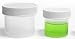 Plastic Jar Natural Color 1/2 Oz - 12 Per Bag