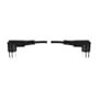 HOSA MIDI CABLE, 10ft. Right Angle, Black
