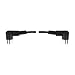 HOSA MIDI CABLE, 10ft. Right Angle, Black