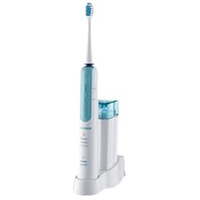 Severin - 7708 - Brosse � Dents Sonique, Blanc / Turquoise, 4 Brossettes