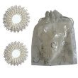 Reflexzonenmassageringe von Bokoma (2 x Fingermassageringe)