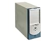 Q-Tec 6042MD - Mid tower - ATX - power supply 300 Watt - pearl, chrome, light beige, light blue metallic