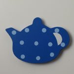 Teapot Fridge Magnet / Blue