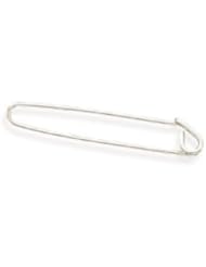 1.75 Inch Sterling Silver Charm Pin