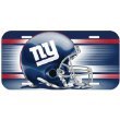 New York Giants PLASTIC License Plate