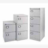 Triumph Trilogy 4 Drawer Filing Cabinet Coffee Cream with FOC Badminton Set