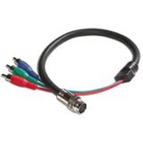 Cables To Go - 40731 - RapidRun Component Video (RGB) Flying Lead  1.5ft