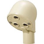 日動電工　エントランスキャップ２２（アイボリー）　4436873 EC22JHW