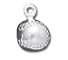 Solid Sterling Silver Baseball Charm (2.6g) Approximately 3/8 Tall