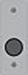 MS Sedco 614 Series 1" Diameter Switches w/ 1 11/16" x 4 1/2" Stainless Steel Face Plate NO LEGEND