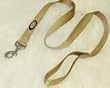 Hamilton EARTH SERIES Deluxe 6' x 1" S/T Nylon Dog Lead, Gold
