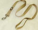 Hamilton EARTH SERIES Deluxe 6' x 1" S/T Nylon Dog Lead, Gold