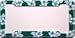 Green Hibiscus Hawaiian Flowers Car Truck SUV License Plate Frame
