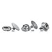 Snap Fasteners Male Dot Fastener, Machine Screw
