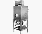 CMA Dishmachines S-C Pot and Pan Dishwasher Door Type 40 Racks Per Hour Corner Unit Low Temp Chemical Sanitizing