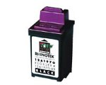Rhinotek's Lexmark 12A1970-Compatible Black Ink Cartridge Twin Pack