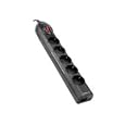 Soyntec® surge PowemTM 600 (5 sockets, fax/modem, USB On/Off control, child-safe, EMI filter)