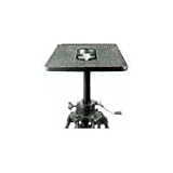 Bogen - Manfrotto Aluminum Monitor Platform (9-3/4 x 13-3/4) for Projectors, Speakers, etc., 3/8 Thread for Mounting on Tripod (#3290)