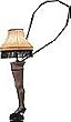 A CHRISTMAS STORY Movie LEG LAMP CHRISTMAS ORNAMENT New