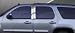 SES Trims Stainless Steel Chrome Plated Pillar Post Kit Chevrolet Tahoe 2007 to 2008 4 Piece Kit