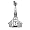 Church Charm - Sterling Silver
