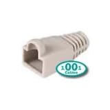 1001Cables - RJ45 Boots Grey - 100 Pack