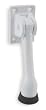 Battalion 1XNK7 Door Stop, Fold Down, White