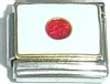 Clearly Charming Japan Flag Italian Charm Bracelet Link