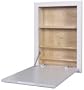 Hardwood Bathroom Organization Shelf
