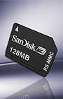 SanDisk 128 MB Reduced Size Multi Media Memory Card