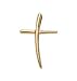 Jewelry : 14kt. Gold, Fashion Cross Charm