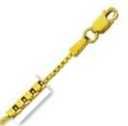 Yellow Gold Inch Chain Necklace