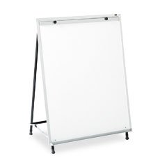 Quartet Dry-Erase Steel Easel, Dual-Purpose Writing Board/Flipchart 81E