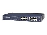 Netgear Jgs516uk Prosafe 16 Port Gigabit Rackmount Switch 16 X 10/100/1000 Auto-sensing, Auto-uplink...