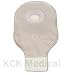 Search : Premier Drainable 12" Pouch with Convex Pre-Cut Flextend Barrier - 1 3/8" Stoma - Transparent - Box