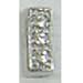 Crystal Letter I Floating Charm for Heart Lockets