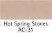 BENJAMIN MOORE PAINT COLOR SAMPLE Hot Spring Stones AC-31 SIZE:2 OZ.