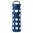 22 Oz Life Factory with Silicone Sleeve (Midnight Blue)